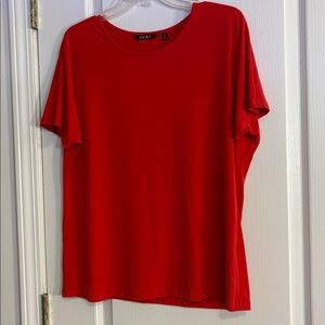 IMAN Bold Red Short Sleeve Tee